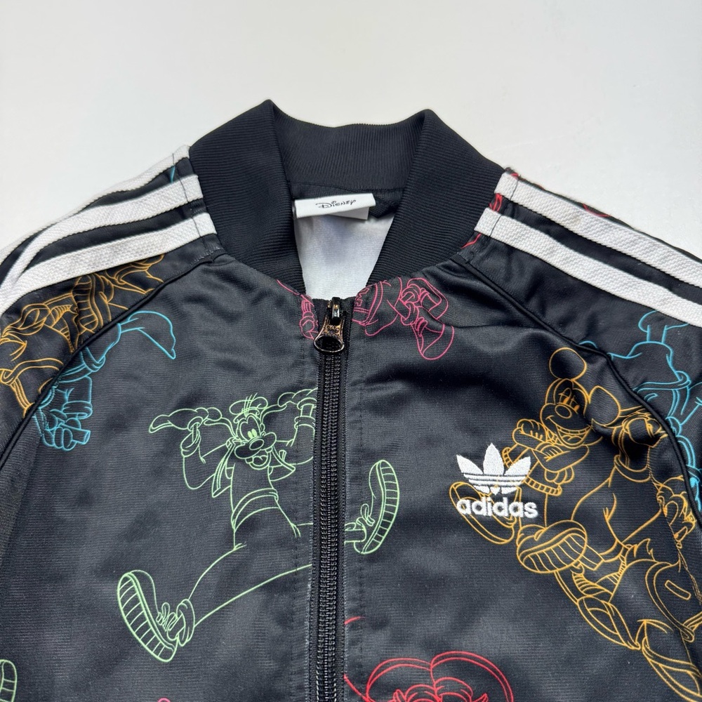 Boy’s/Kid’s Adidas x Disney Full Zip Track Jacket Size Medium - Picture 2 of 4
